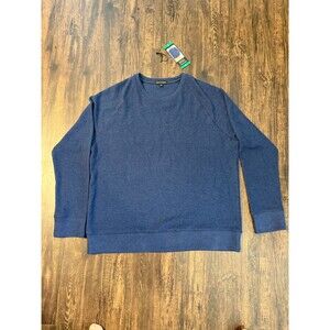 Banana Republic Men's Waffle Crew Sweatshirt Blue Size: XL 1526438 NWT